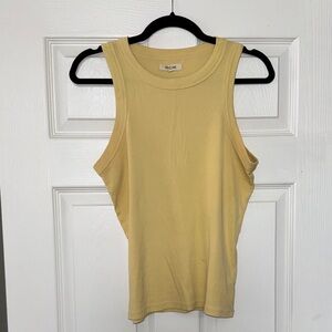 Made well Yellow Sleeveless Women's Top